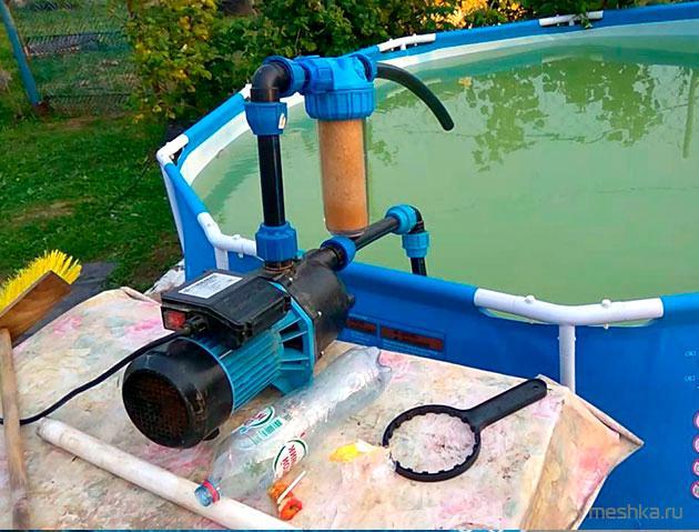 очистка, бассейна очистка, бассейна