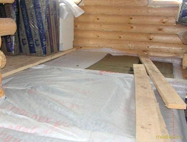 пароизоляция, пола