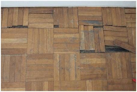 отслаивание паркета