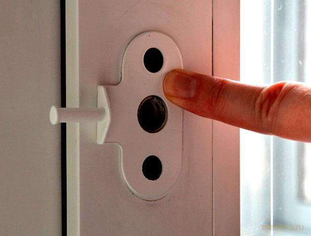 монтаж, ограничителя, открывания