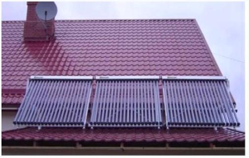 Солнечный подогрев воды в бассейне