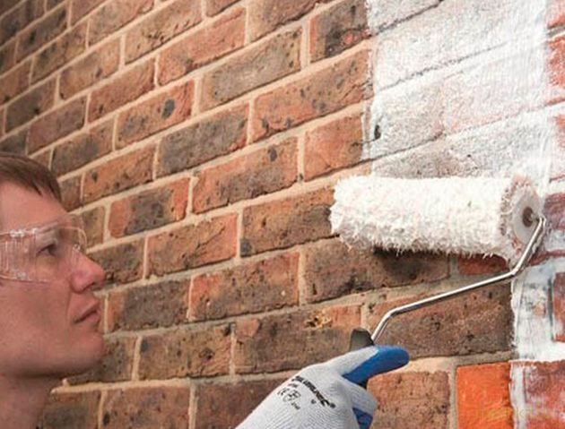 покраска, кирпичной покраска, кирпичной