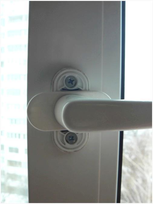 Регулировка ручки пластикового окна