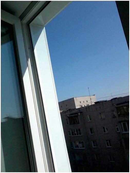 Внешние откосы на окнах