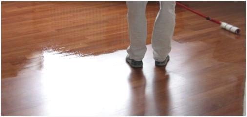 Лакировка паркета