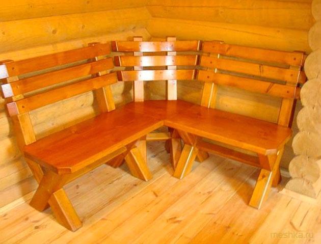 скамья, бани