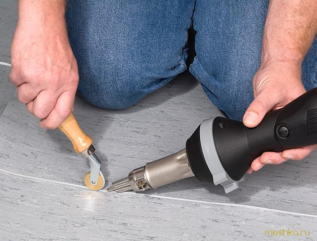 сварка, линолеума