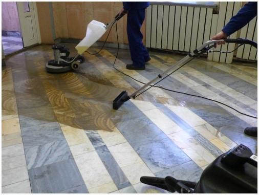 Чистка мрамора