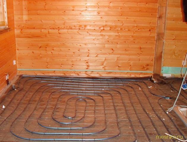 теплый, бане