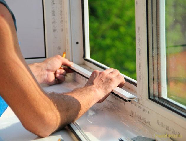 устанавливаем, пластиковые