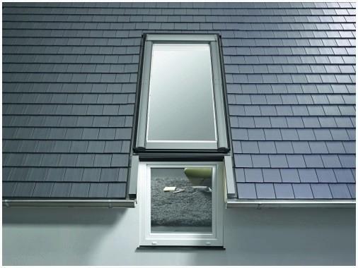 Карнизное окно - мансардное окно