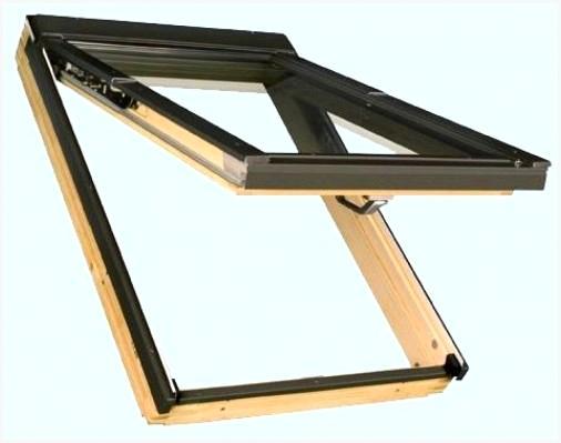 Мансардные окна с комбинированной осью