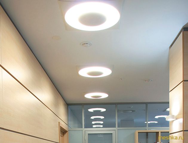 встраиваемые, светильники, натяжных