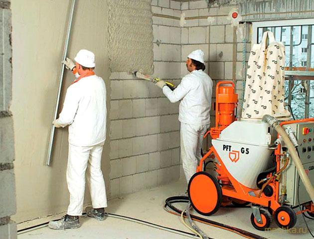 штукатурка, стен