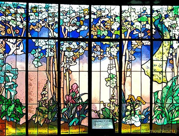 витражные, окна, фото