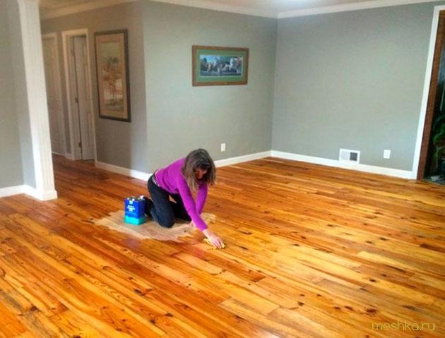 ремонт, полов