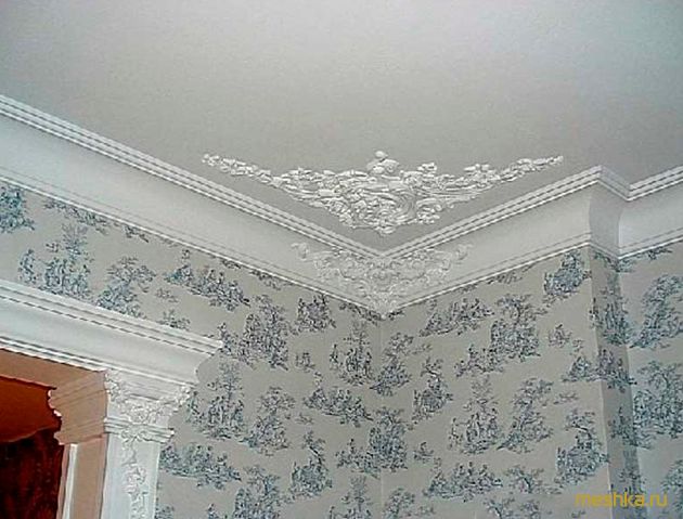 декоративное, оформление, потолков