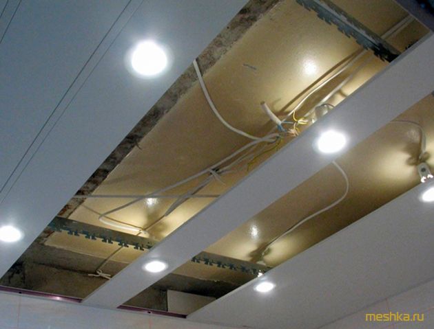 демонтаж, натяжного, реечного