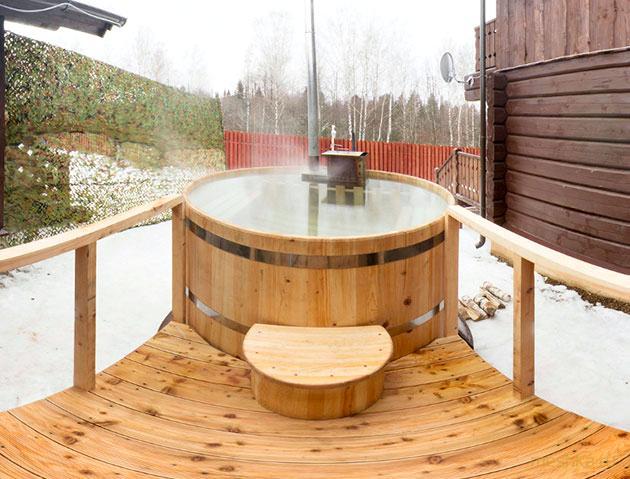 японская, баня, офуро