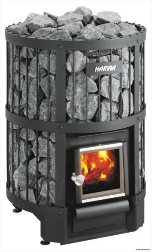 Печь-каменка с повышенной закладкой камней