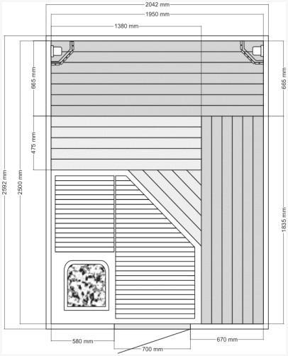 Проект сауны