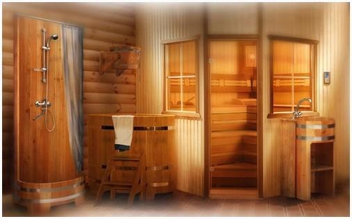 Интерьер сауны