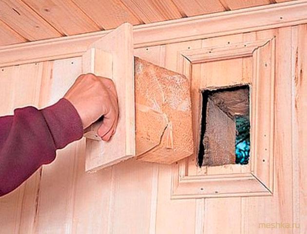вентиляция, парилке вентиляция, парилке
