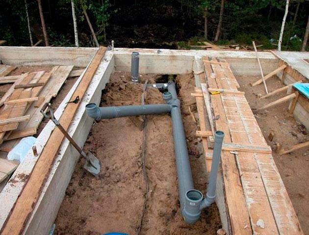 водопровод, бане