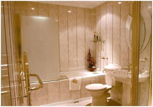 Ремонт ванной пластиковыми панелями