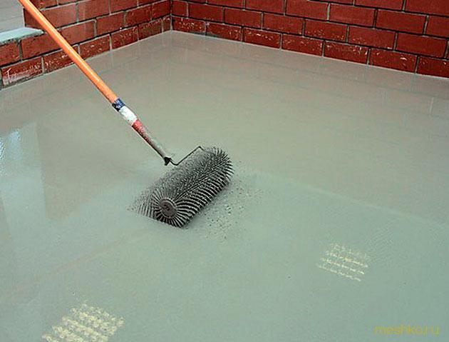 заливка, пола