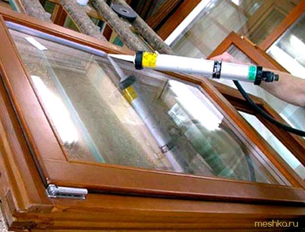 замена, стеклопакетов